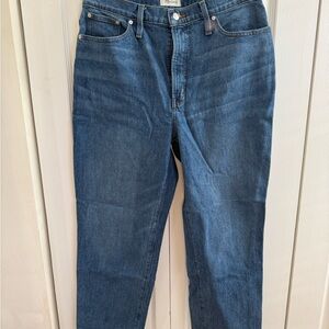 Madewell Men's Straight Blue Jeans